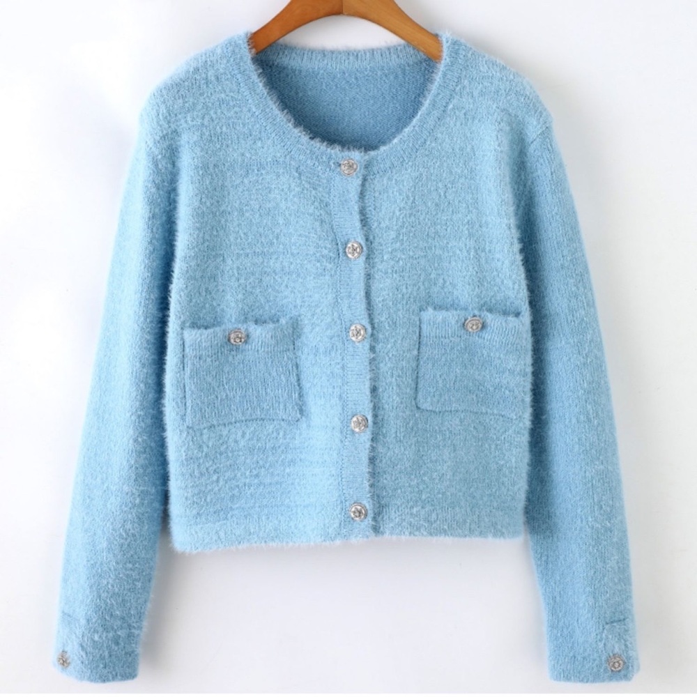 Baby Blue Cardigan NWT